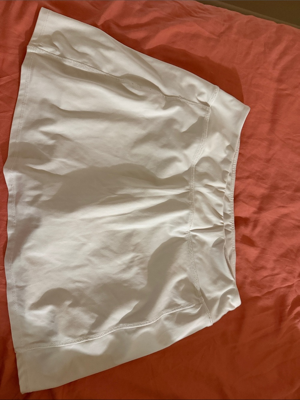 Madewell White Athletic Skirt
